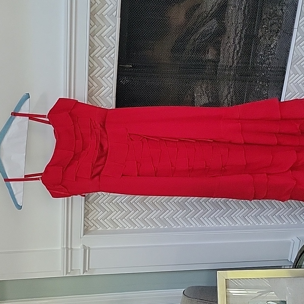 Prom dress BCBG size 02  Raberry red
